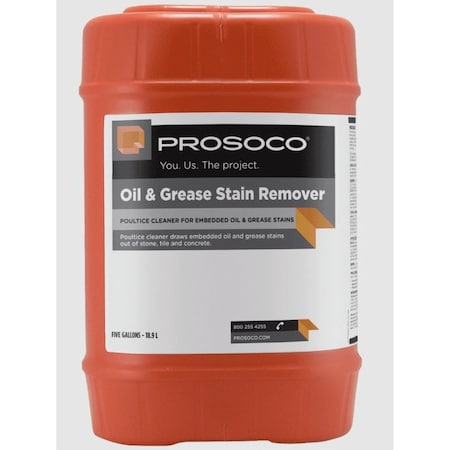 Prosoco Oil & Grease Stain Remover 5 Gallon 55006-05GAL